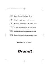 Brandt FC 520 Series User Manual