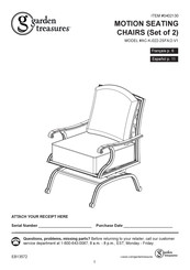 Garden Treasures AC-K-022-2SFA/2-V1 Manual