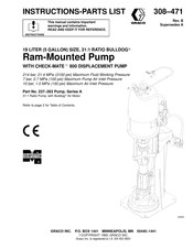 Metric A Series Instructions-Parts List Manual
