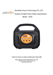 Pecron S200 Specification