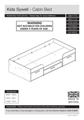 Argos Kids Sywell Assembly Instructions Manual