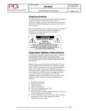PDi medTV PDI-MCP Assembly Manual