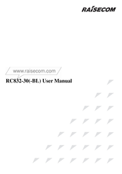 Raisecom RC832-30 User Manual