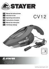 stayer CV12 Operating Instructions Manual