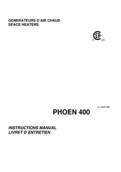 Cantherm PHOEN 400 HC Instruction Manual