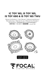 Focal IS TOY 165 User Manual