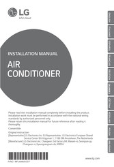 LG MULTI V M ARNU09GVEA4 Installation Manual