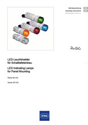 Stahl PanSiG 8013/3 Series Operating Instructions Manual