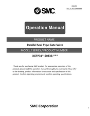 SMC Networks XGTP 312-50336-1CN Operation Manual