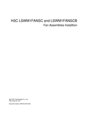 H3C LSWM1FANSCB Assemblies Installtion