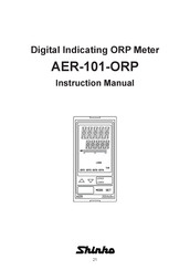 Shinko AER-101-ORP Instruction Manual