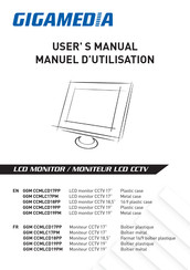 GIGAMEDIA GGM CCMLCD17PP User Manual