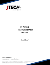 JTECH RT-760GER User Manual