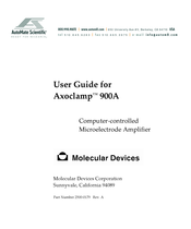 Molecular Devices Axoclamp 900A User Manual
