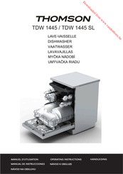 THOMSON TDW 1445 SL Operating Instructions Manual
