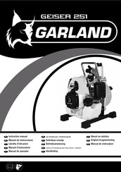 Garland GEISER 251 Instruction Manual