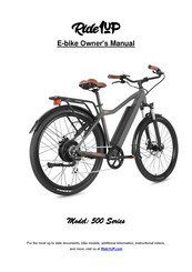 Ride1up 500 Series Owner's Manual