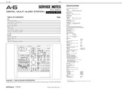 Roland A-6 Service Notes