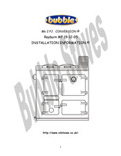 Bubble Mk 2 PJ. CONVERSION Rayburn MF 19-12-05 Installation Information