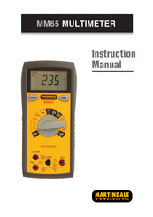 Martindale Electric MM65 Instruction Manual