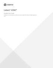 Vertiv Liebert iCOM Installer/User Manual