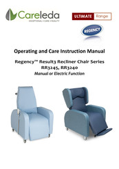 Careleda Regency ULTIMATE Series Operating And Care Instruction Manual
