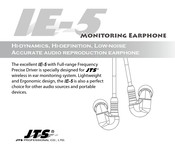 JTS IE-5 Manual