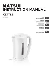 Matsui M17JKW17E Instruction Manual