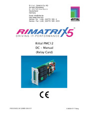 Rittal RIMATRIX5 PMC12 Manual