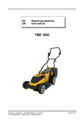 Texas Andreas Petersen TME 1600 User Manual
