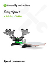 Ryonet Riley Hopkins PRTB-JNR4X1 Assembly Instructions Manual