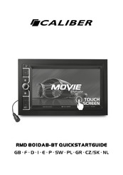 Caliber RMD 801DAB-BT Quick Start Manual