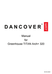 Dancover TITAN Arch+ 320 Manual