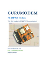 Electronics Is Fun GURUMODEM Manual