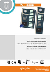Intratone 27 Series Manual