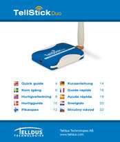 Telldus TellStick Duo Quick Manual