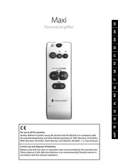 Bellman & Symfon MAXI Manual