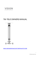 Vision TM-TELE Owner's Manual