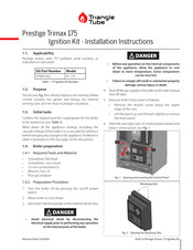 TriangleTube PT 175 Installation Instructions Manual