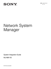 Sony NU-NM11B System Integration Manual