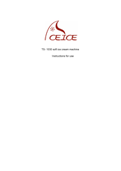 Ceice TS-1030 Instructions For Use Manual