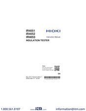 HIKOKI IR4051 Instruction Manual