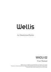Wellis WADU-02 User Manual