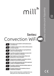 MILL Convection WiFi Series Assembly And Instruction Manual