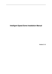 Dahua DH-SD6323E-H Installation Manual