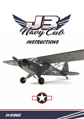 H-KING J3 Navy Cub Instructions Manual
