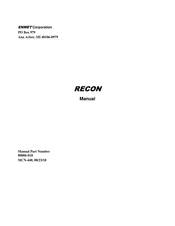 ENMET RECON Series Manual