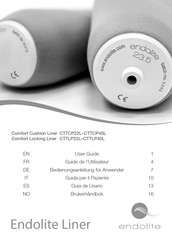 endolite Comfort Cushion Liner CTTCP40L User Manual
