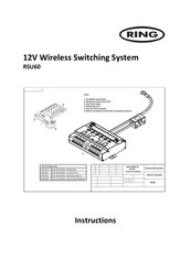 ring RSU60 Instructions Manual