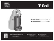 T-Fal Nescafe Dolce Gusto User Manual